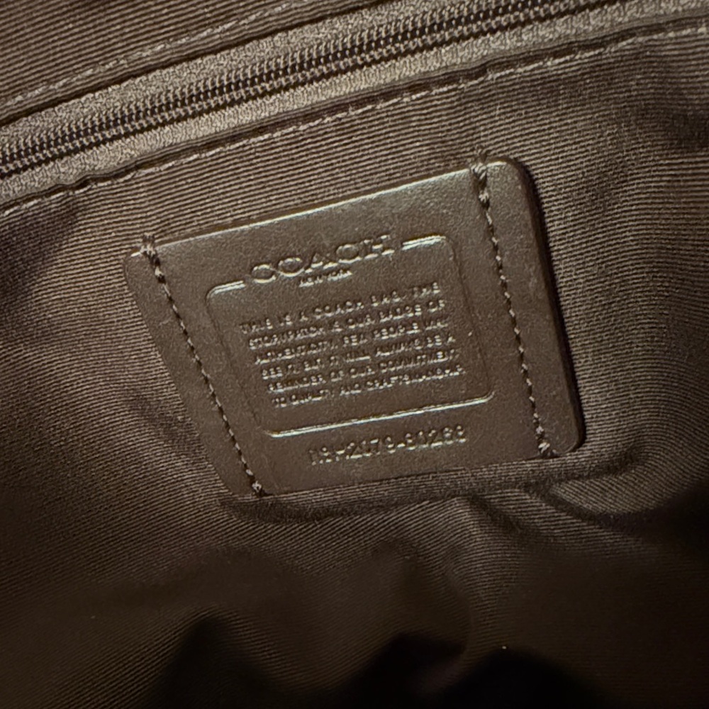 Coach Cherry Charm Magenta Shoulder Bag - Picture 6 of 7